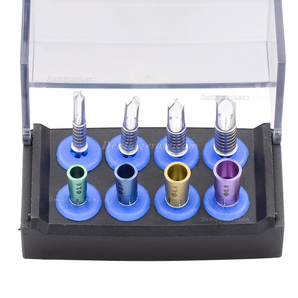 Knochenbohrer-Auffangset f&uuml;r Zahn&auml;rzte / Bohrerset + Trepanbohrer-Set